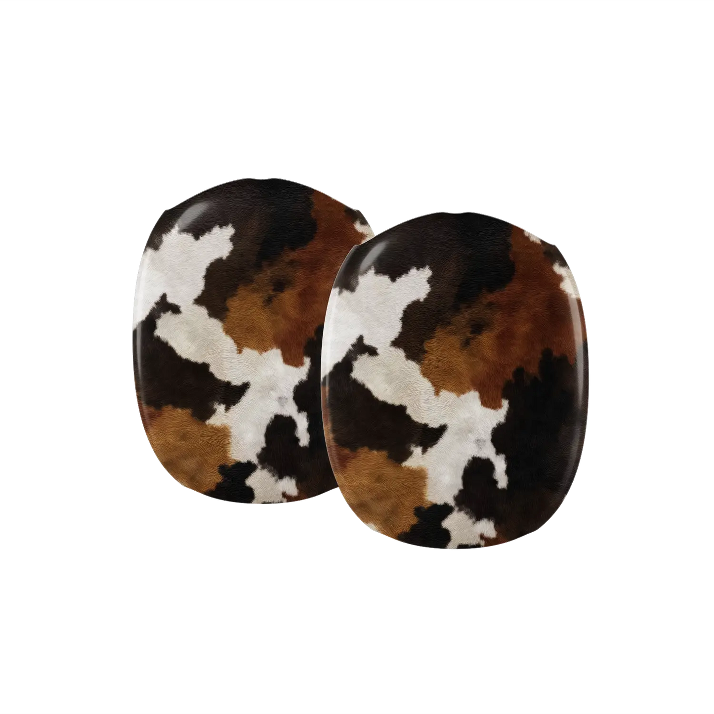 Cattle Drive | Brown & Black Cow Print AirPods Max Case