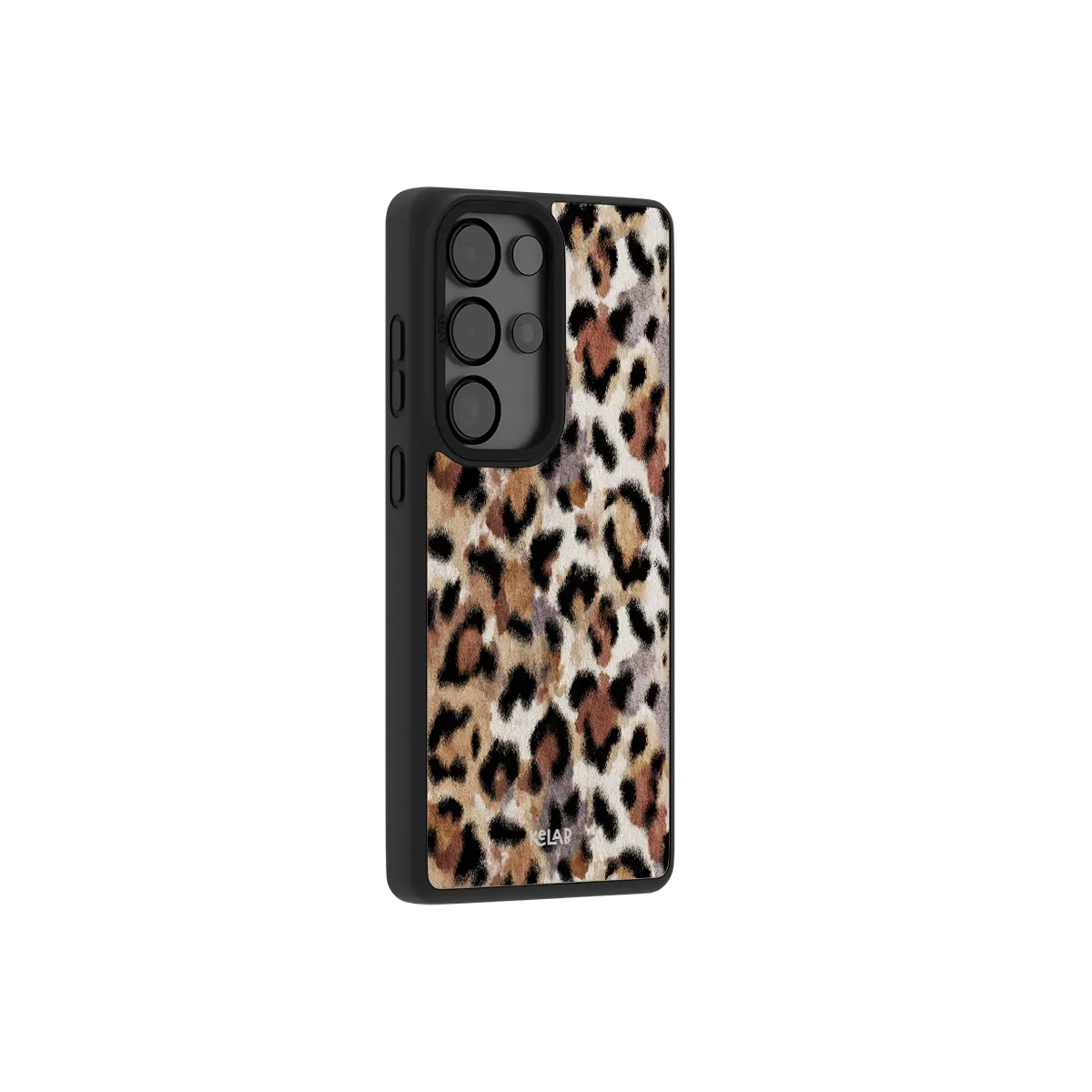 Leopard print Samsung Galaxy phone case made of TPU material with a classic minimalist style