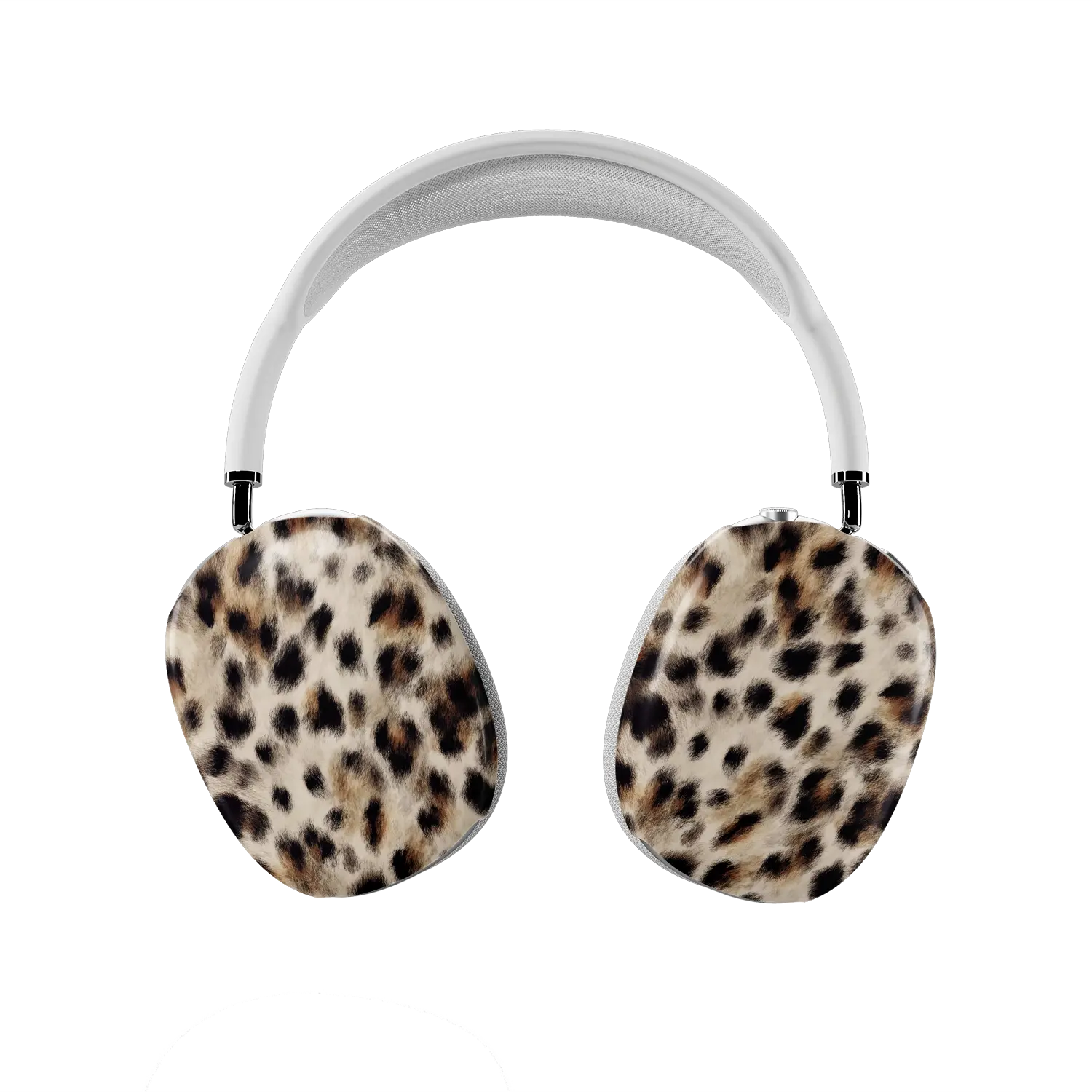 Arctic Aristocrat | Light Brown Cheetah AirPods Max Case