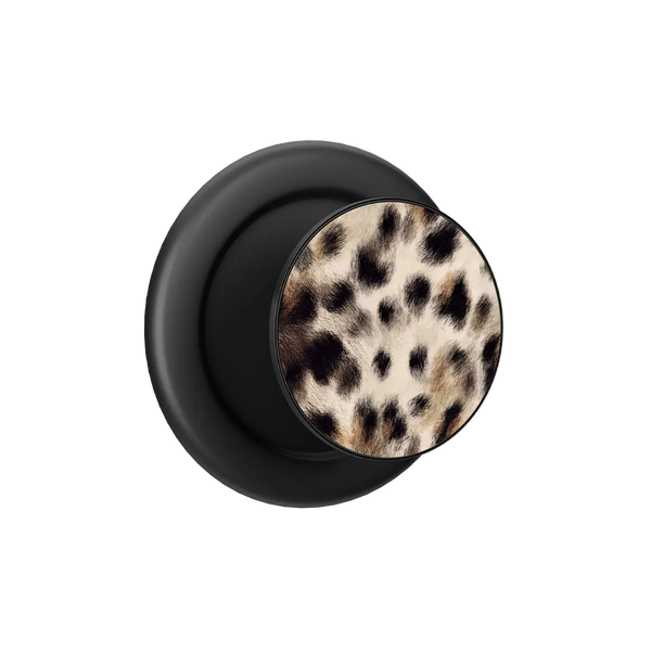 Cheetah Print MagSafe Phone Grip – front view