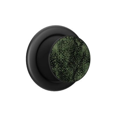Emerald Python | Olive Snakeskin MagSafe Phone Grip