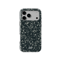 Obsidian Vein | Abstract Black Marble iPhone Case