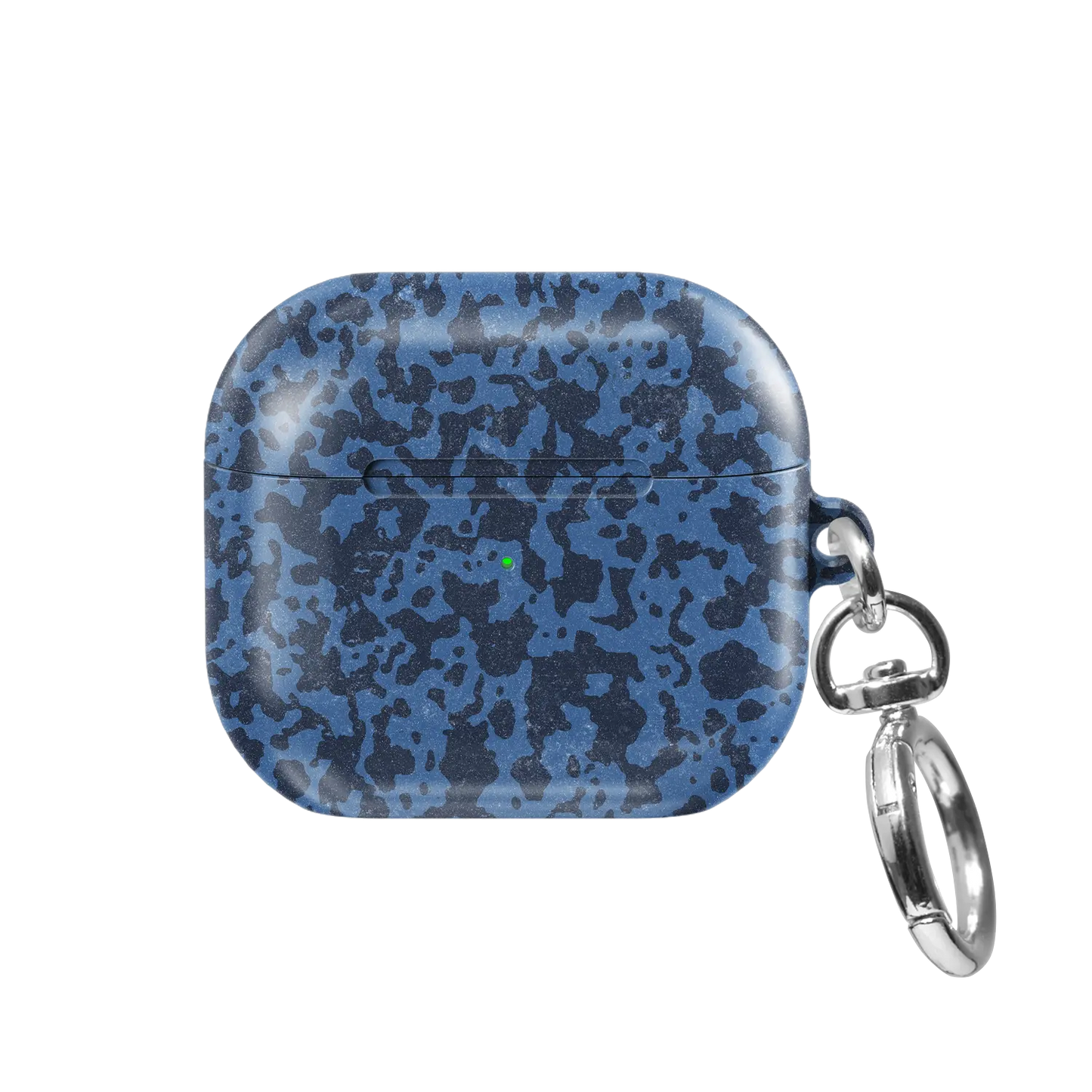 Blue Marble AirPods Case, front view