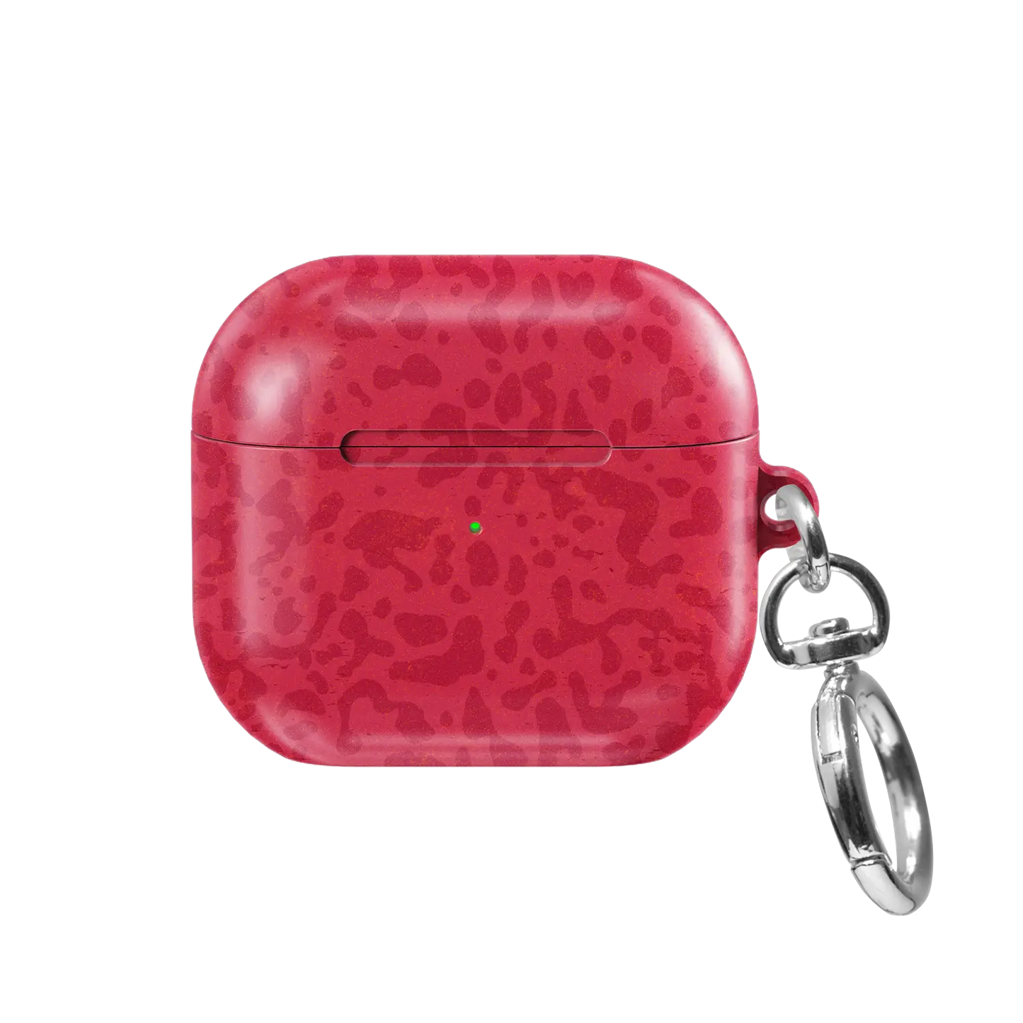 Red Street Camo AirPods Case, front view