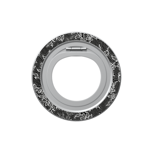 Midnight Garden | Black Lace MagSafe Ring Stand