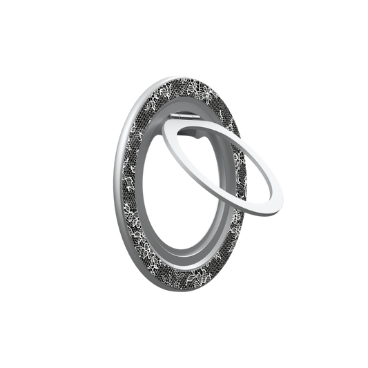 Midnight Garden | Black Lace MagSafe Ring Stand