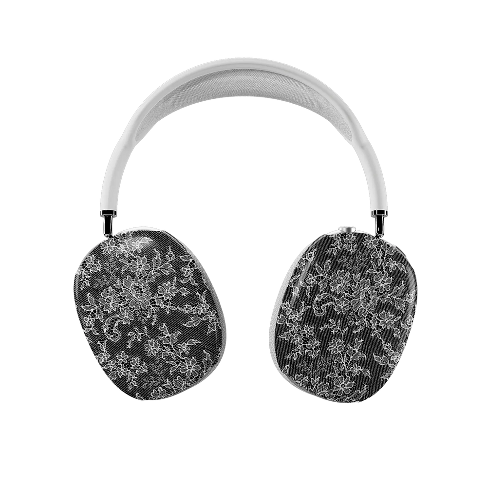 Midnight Garden | Black Lace AirPods Max Case