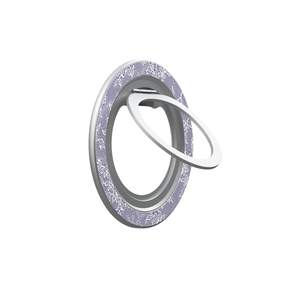 Amethyst Veil | Purple Lace MagSafe Ring Stand