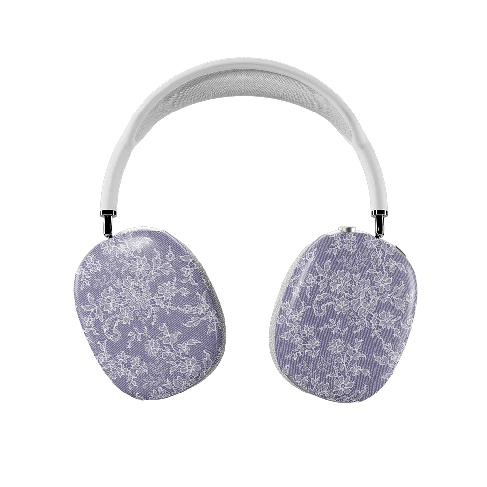 Amethyst Veil | Purple Lace AirPods Max Case