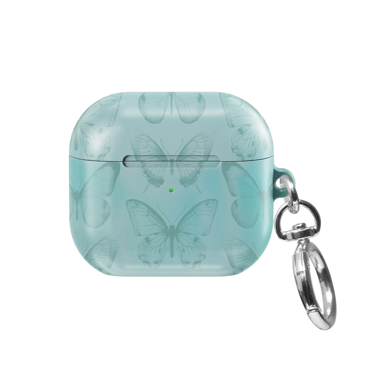 Spearmint Flutter | Teal Butterfly AirPods Case