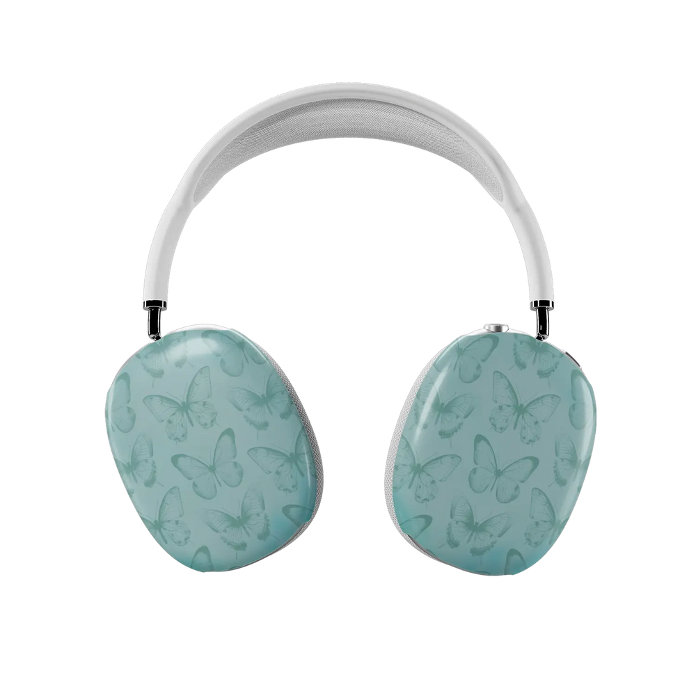 Spearmint Flutter | Teal Butterfly AirPods Max Case