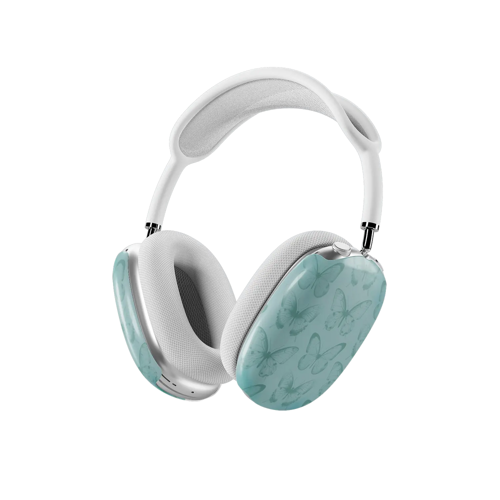Spearmint Flutter | Teal Butterfly AirPods Max Case