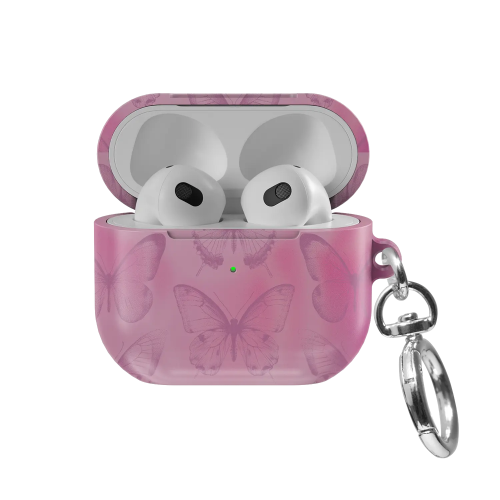 Rosé Monarch | Pink Butterfly AirPods Case
