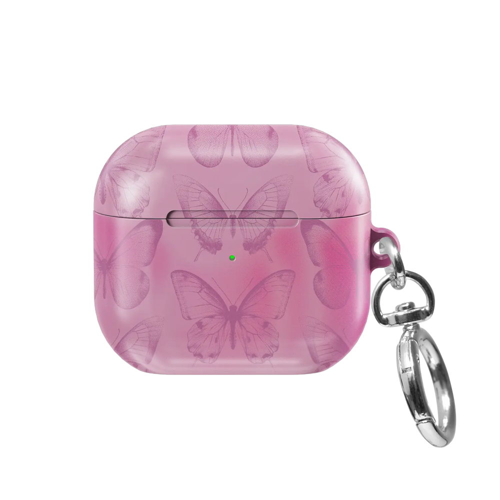Rosé Monarch | Pink Butterfly AirPods Case