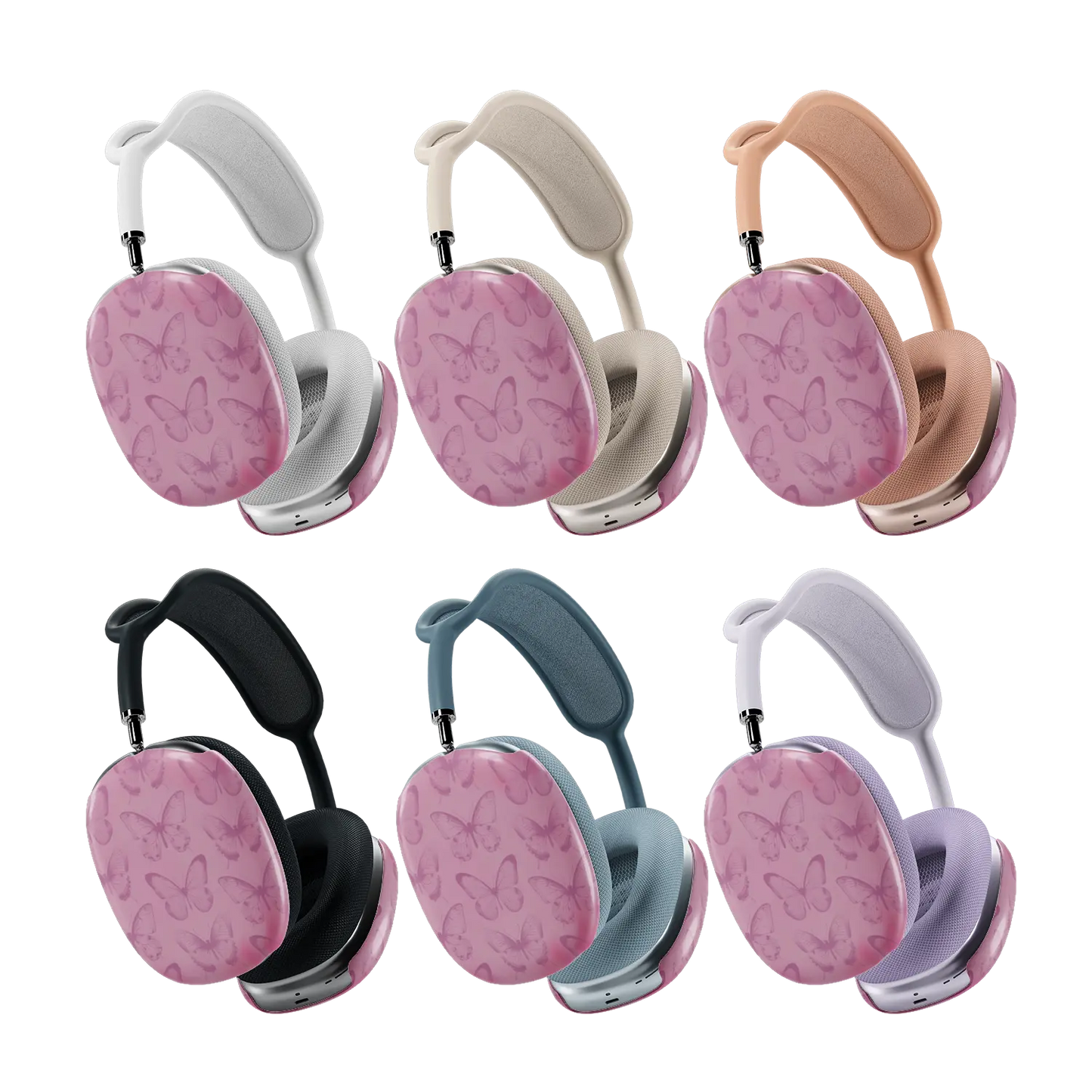 Rosé Monarch | Pink Butterfly AirPods Max Case