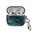 Deep Sea Marble iPhone Case by KELAB