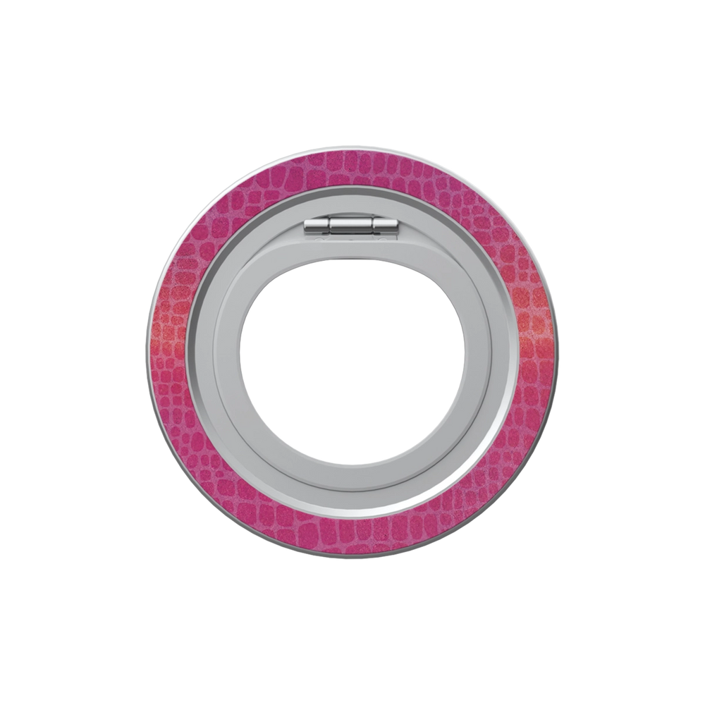 Sunset Serpent | Pink Croc MagSafe Ring Stand