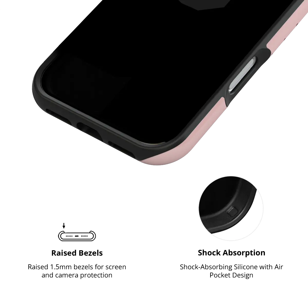Desert Peony | Pink Polka Dot iPhone Case