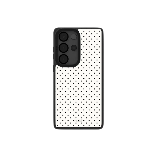 KELAB Samsung Galaxy phone case with Polka Dot pattern, Tough Magnetic Ring slim protective design
