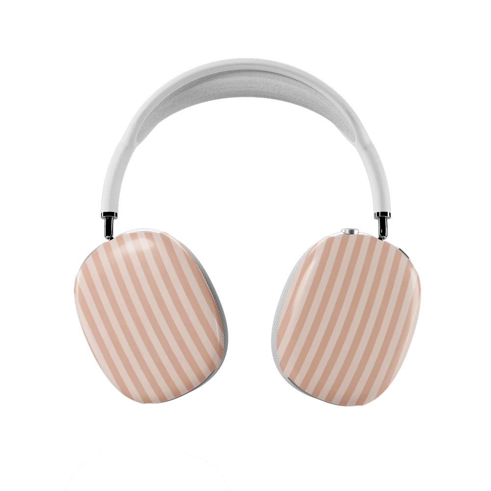 Sorbet | Peach Vertical Stripe AirPods Max Case