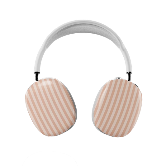 Sorbet | Peach Vertical Stripe AirPods Max Case