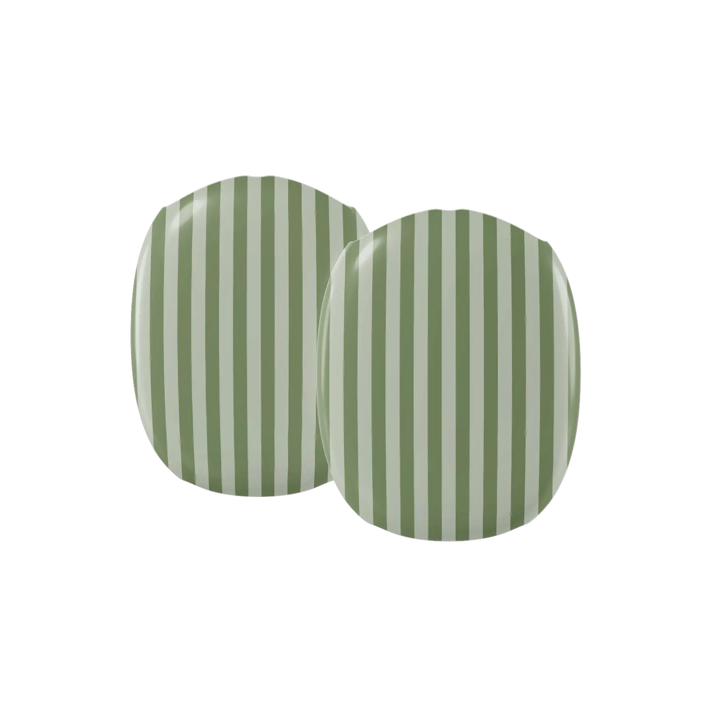 Fernway | Green Vertical Stripe AirPods Max Case