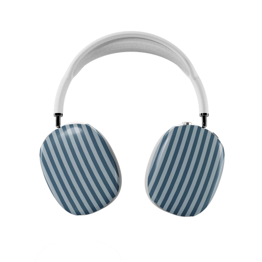 Coastline | Blue Vertical Stripe AirPods Max Case