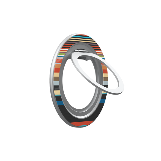 Carnaby | Colourful Multi-Stripe MagSafe Ring Stand