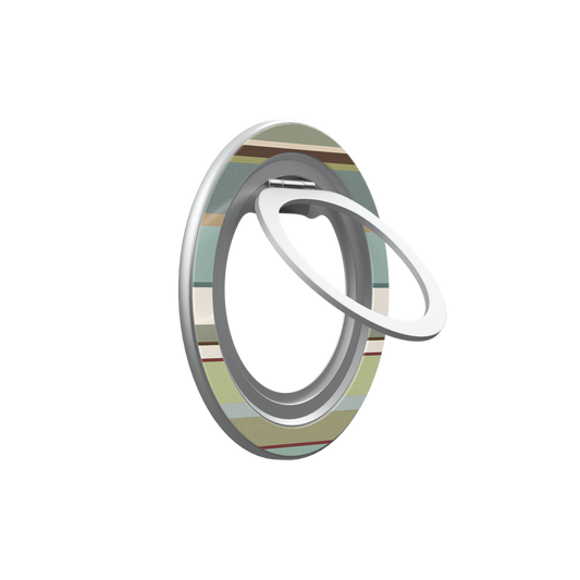 Sagebrush | Sage Green Multi-Stripe MagSafe Ring Stand