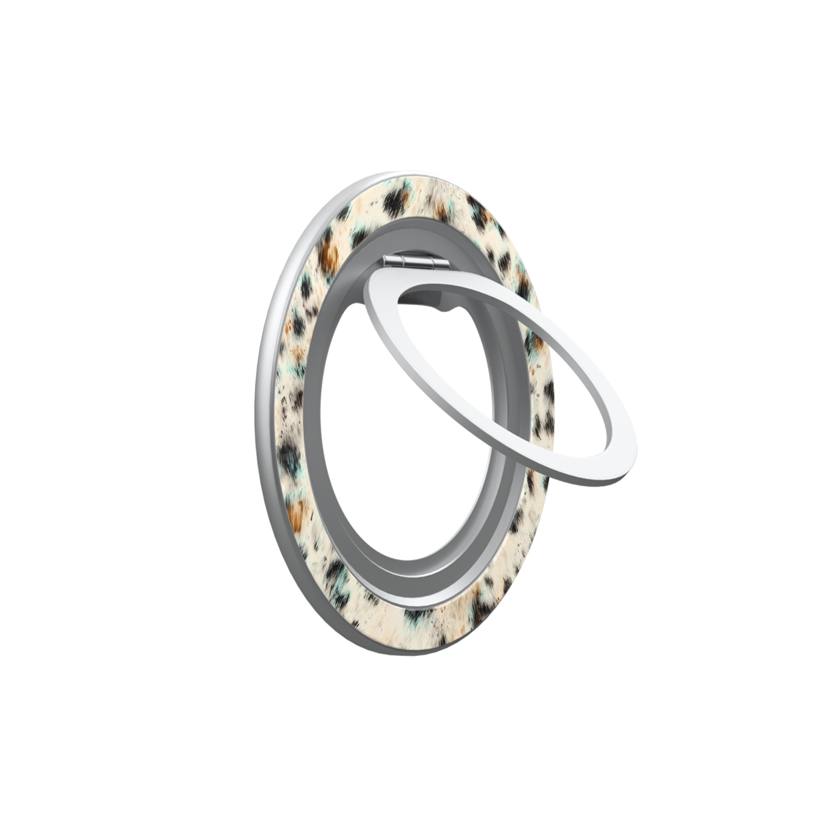 Untamed | Teal Leopard Print MagSafe Ring Stand