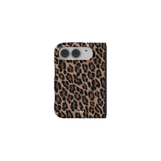 Golden Prowl | Brown Leopard Print iPhone Case