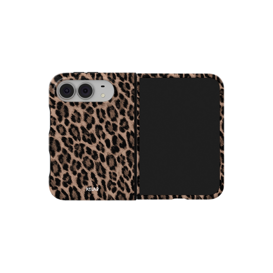 Golden Prowl | Brown Leopard Print iPhone Case