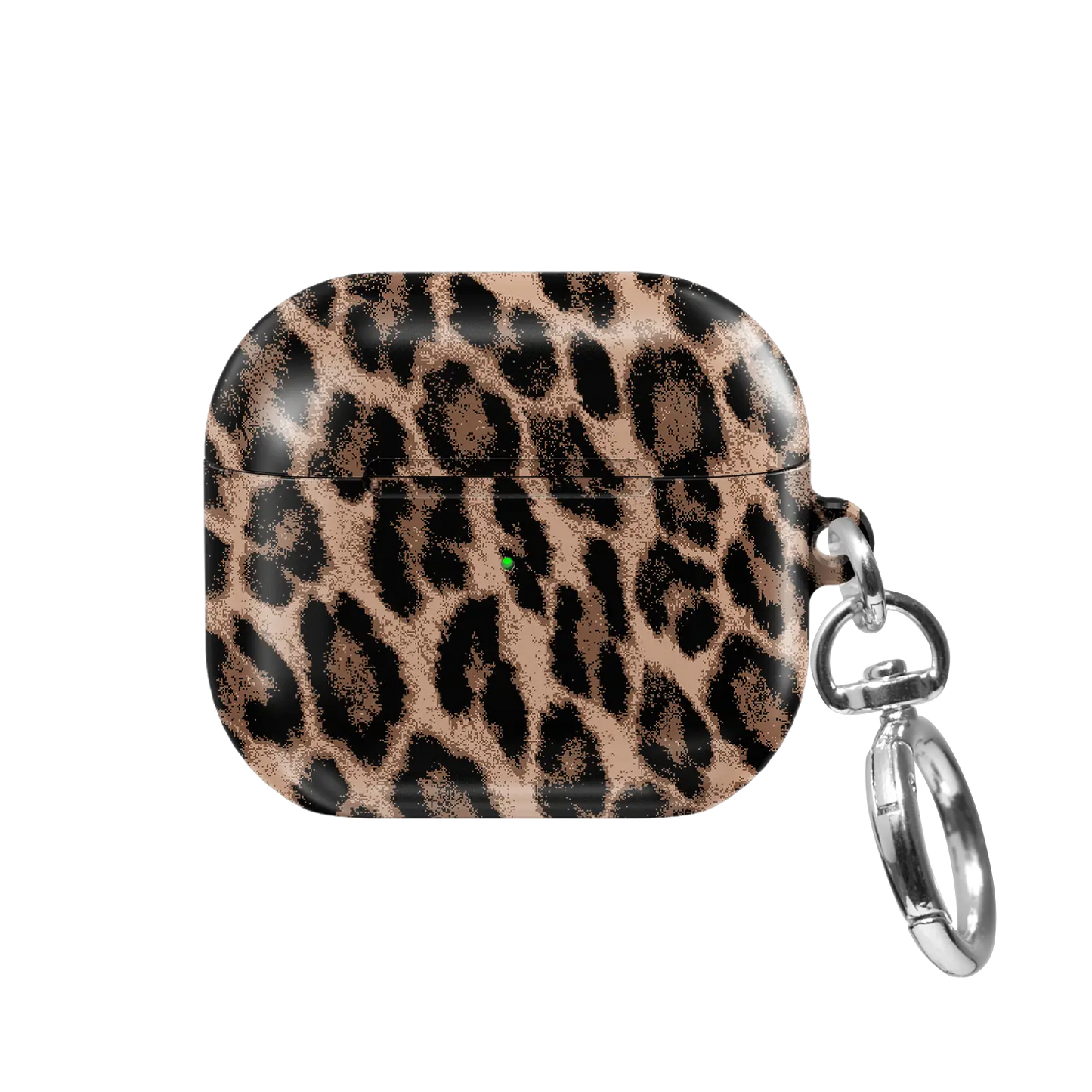 Golden Prowl | Brown Leopard AirPods Case - front view
