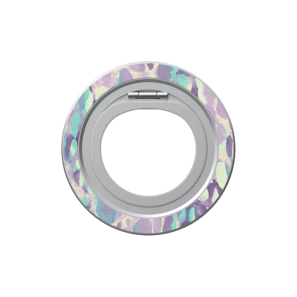 Wild Sugar | Lilac Leopard Print MagSafe Ring Stand
