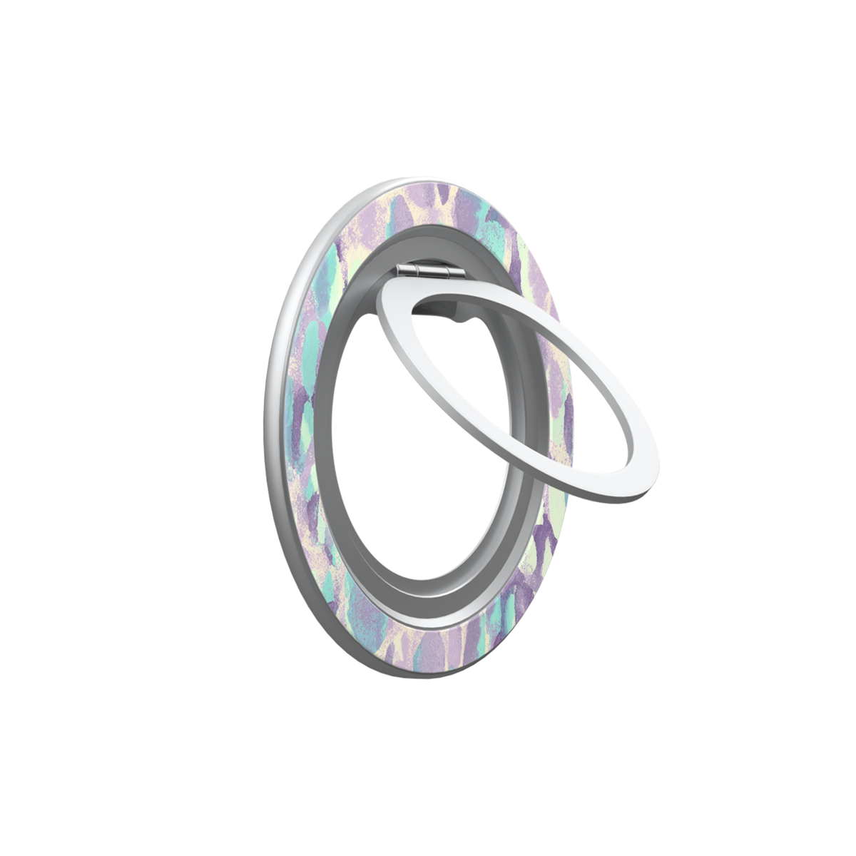 Wild Sugar | Lilac Leopard Print MagSafe Ring Stand