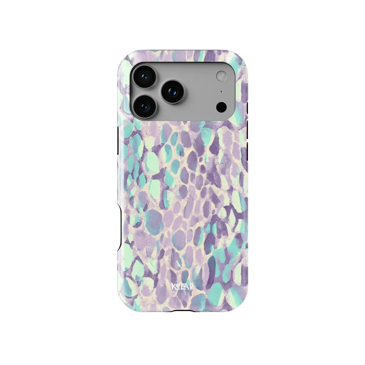 Wild Sugar | Lilac Leopard Print iPhone Case