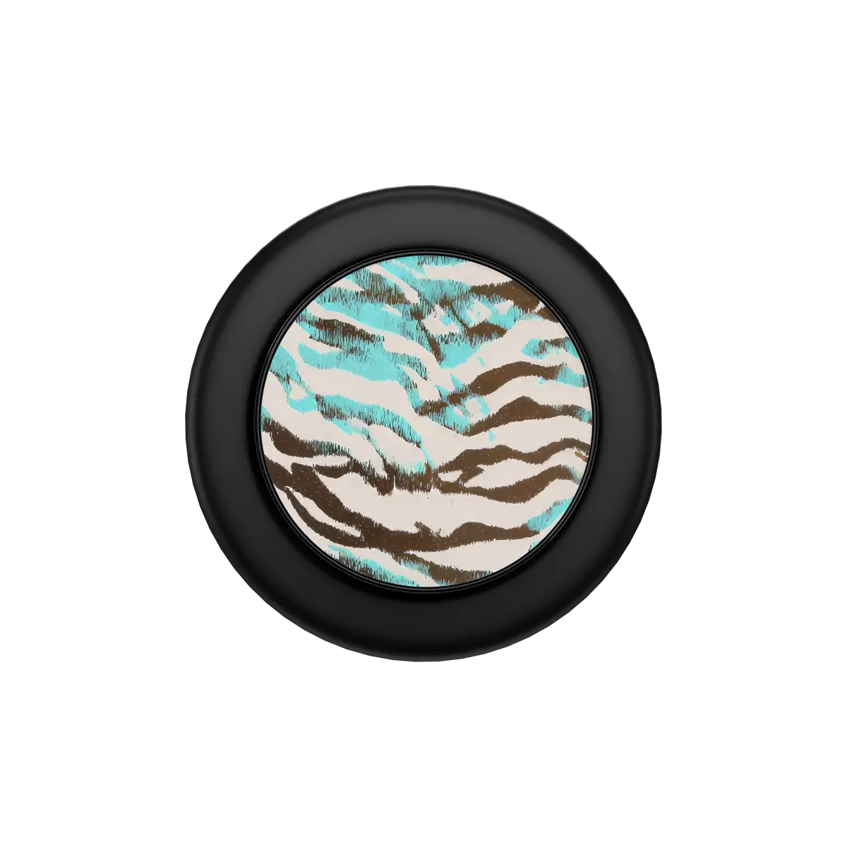 Wild Current | Turquoise Tiger Print MagSafe Phone Grip