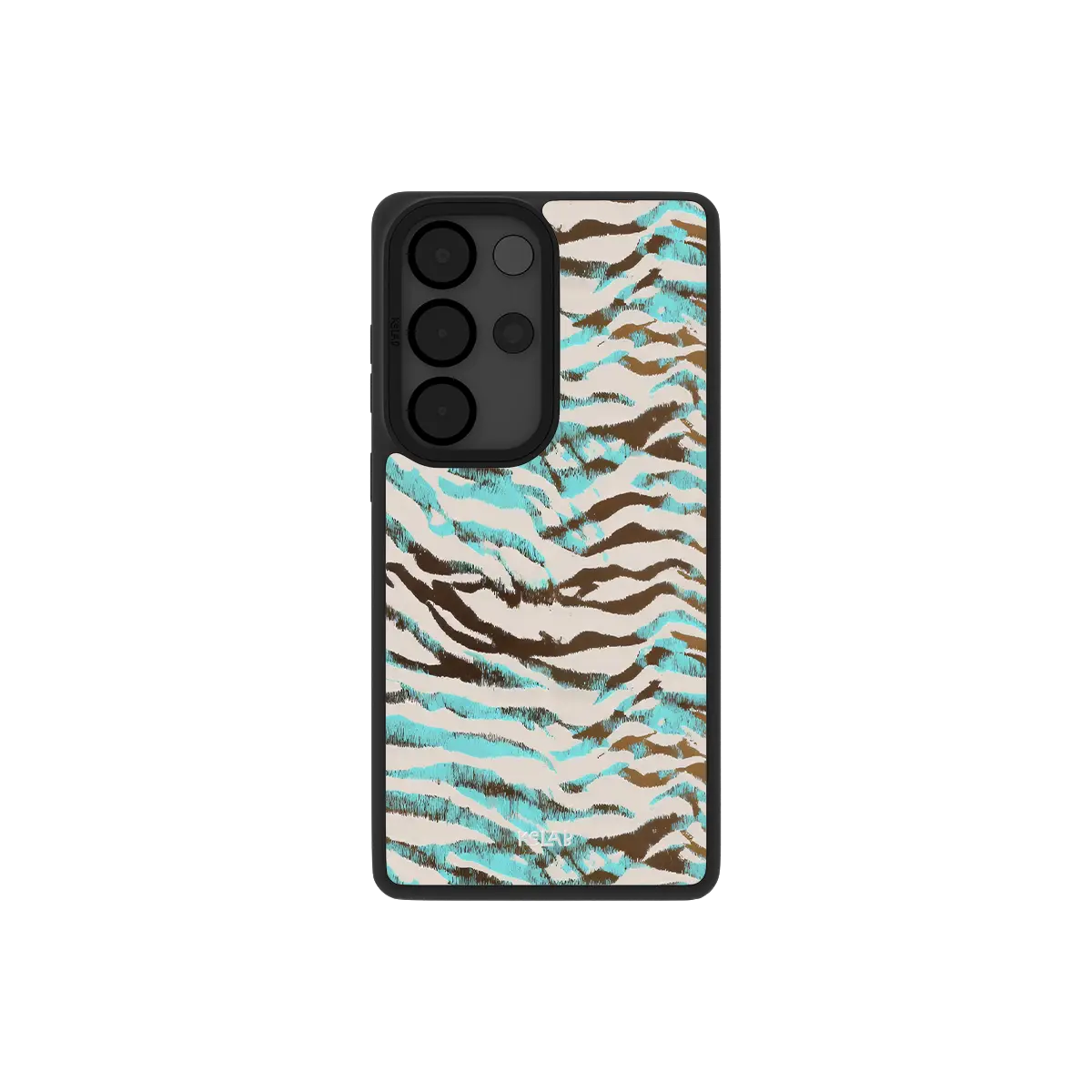 Wild Current | Turquoise Tiger Print Samsung Phone Case