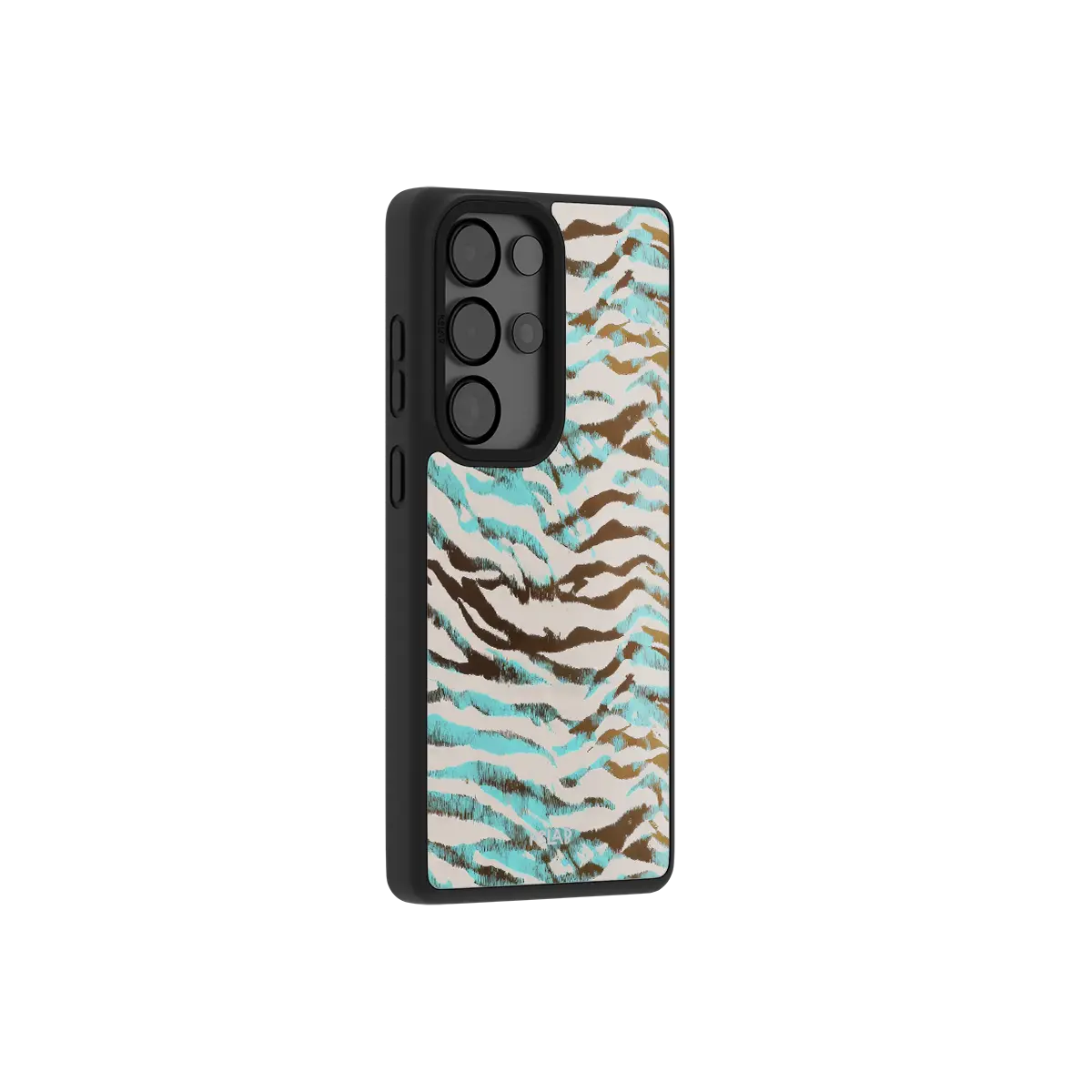 Wild Current | Turquoise Tiger Print Samsung Phone Case