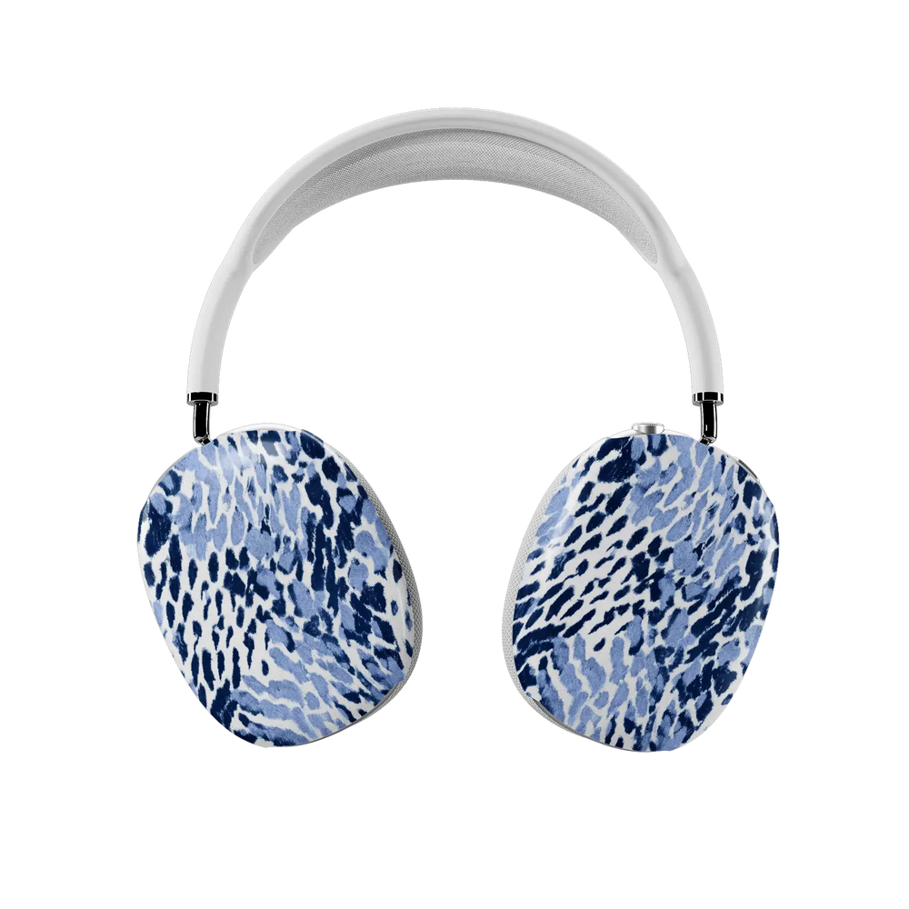 Indigo Glaze | Navy Leopard AirPods Max Case