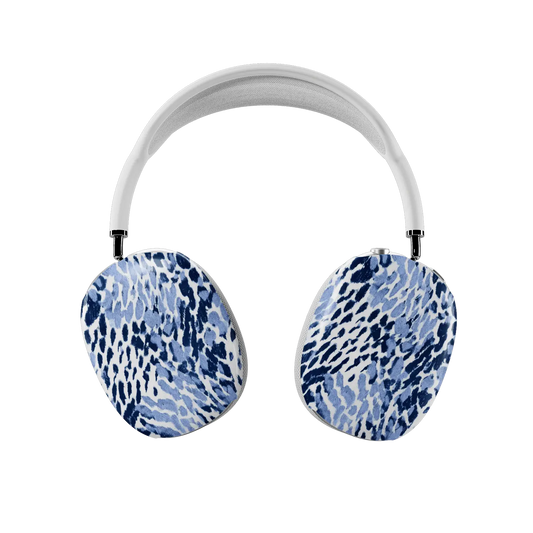 Indigo Glaze | Navy Leopard AirPods Max Case
