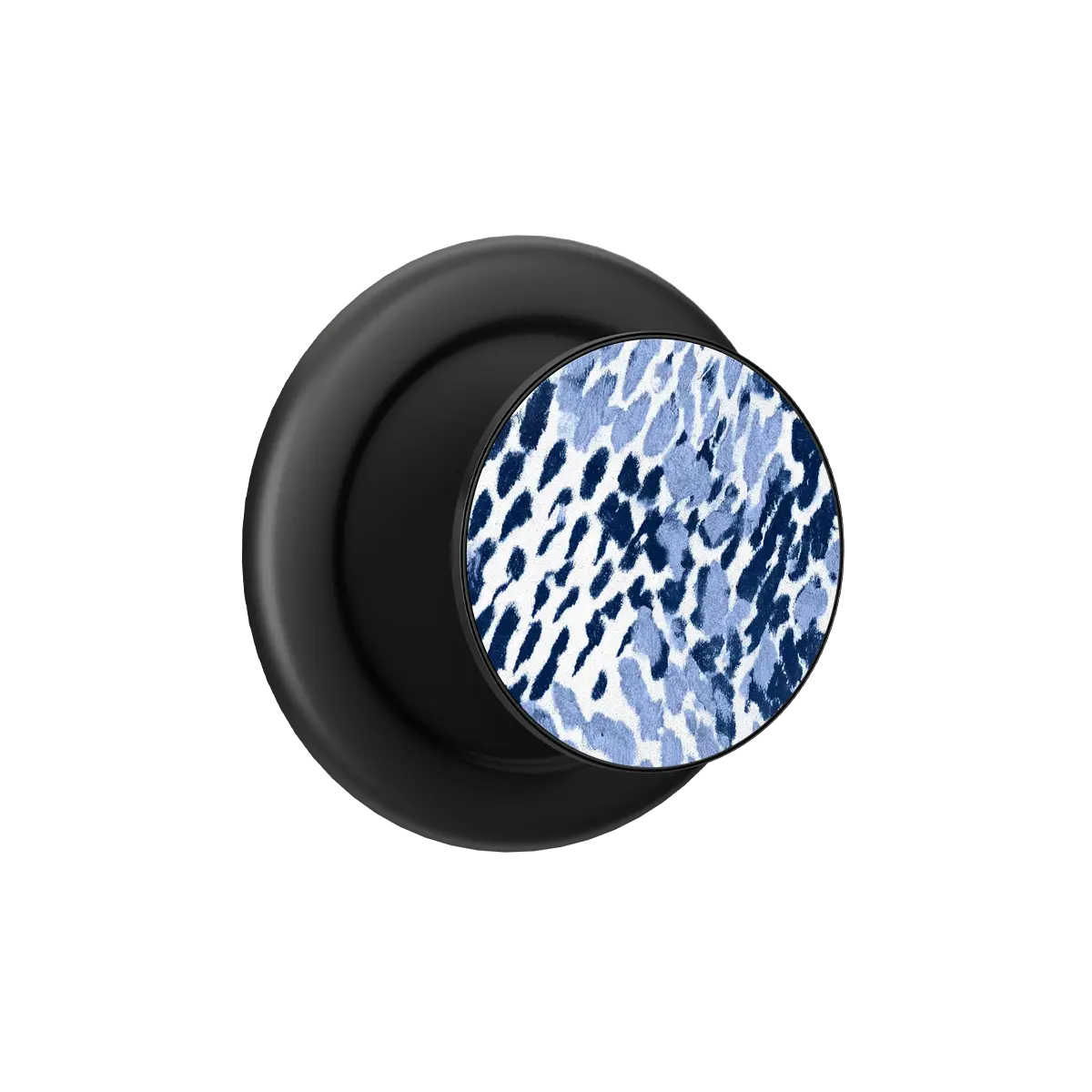 Indigo Glaze | Navy Leopard Print MagSafe Phone Grip