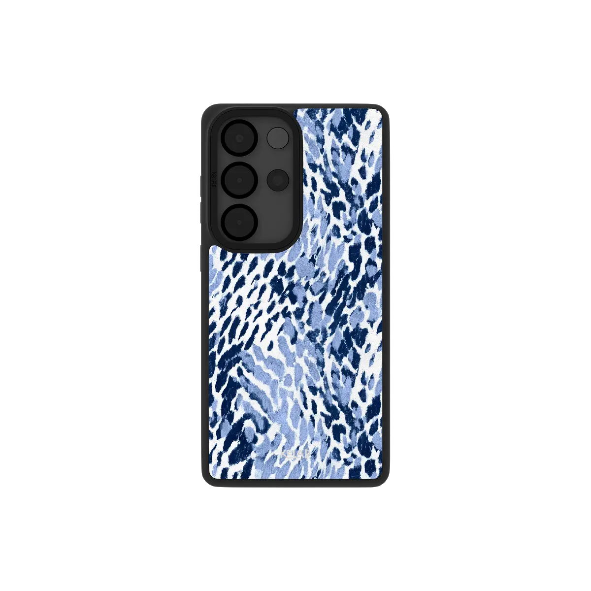Indigo Glaze | Navy Leopard Print Samsung Phone Case