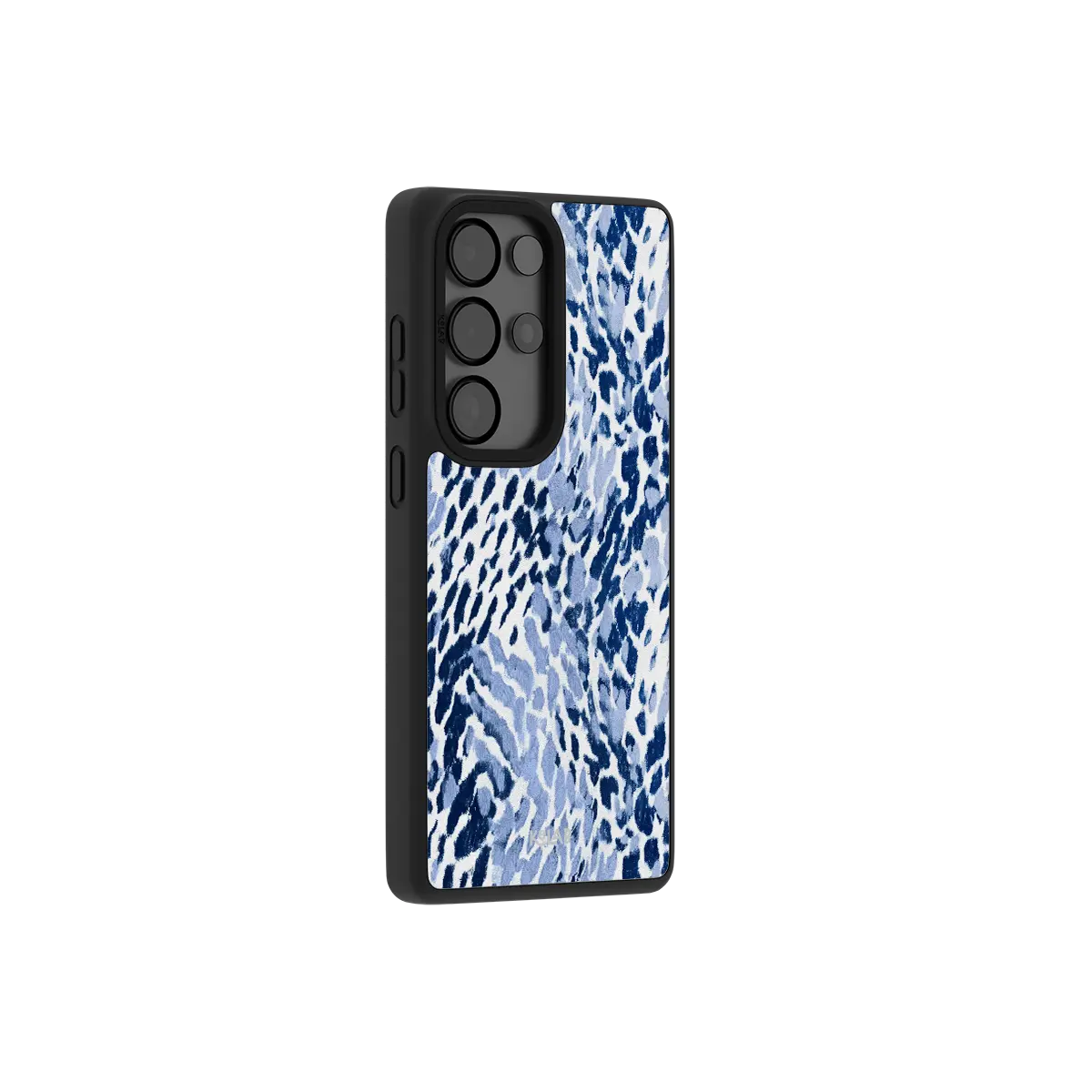 Indigo Glaze | Navy Leopard Print Samsung Phone Case