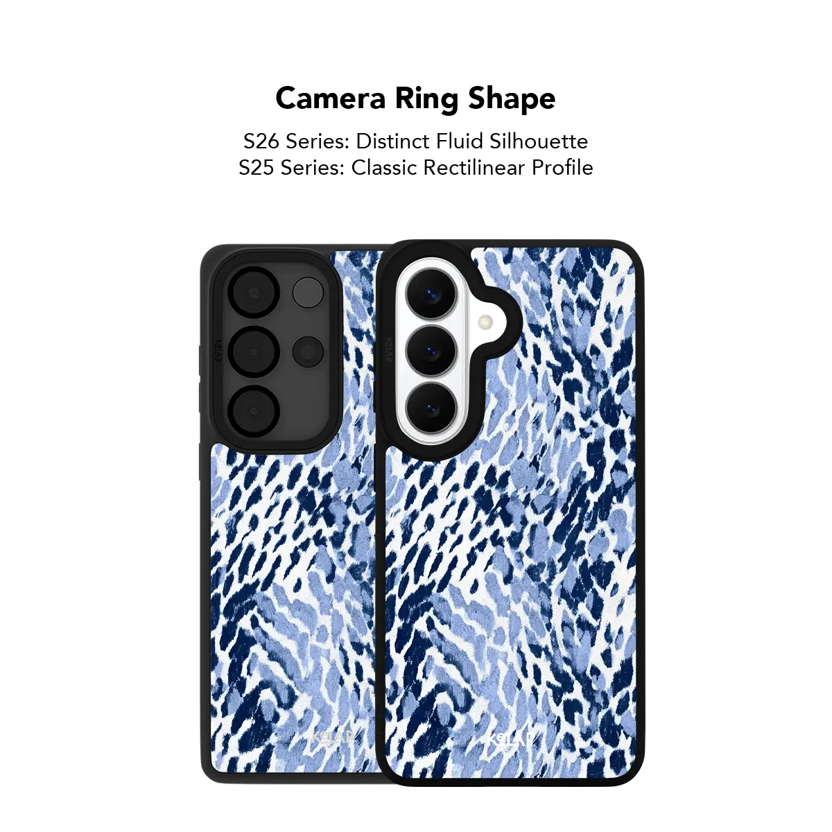 Indigo Glaze | Navy Leopard Print Samsung Phone Case