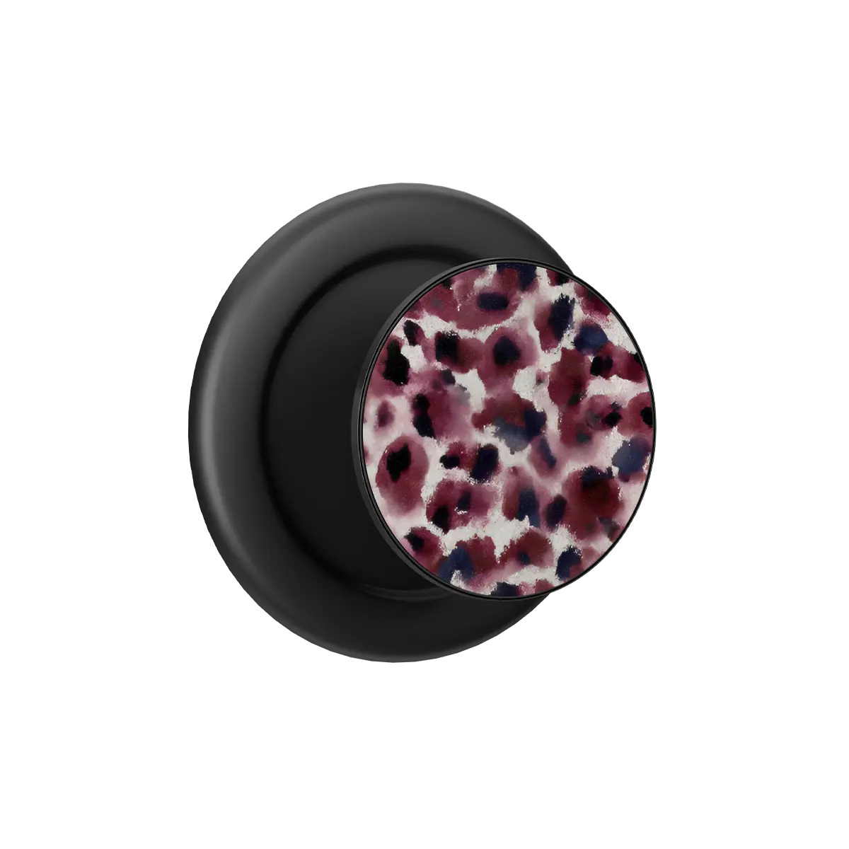 Bitten | Dark Red Cheetah Print MagSafe Phone Grip