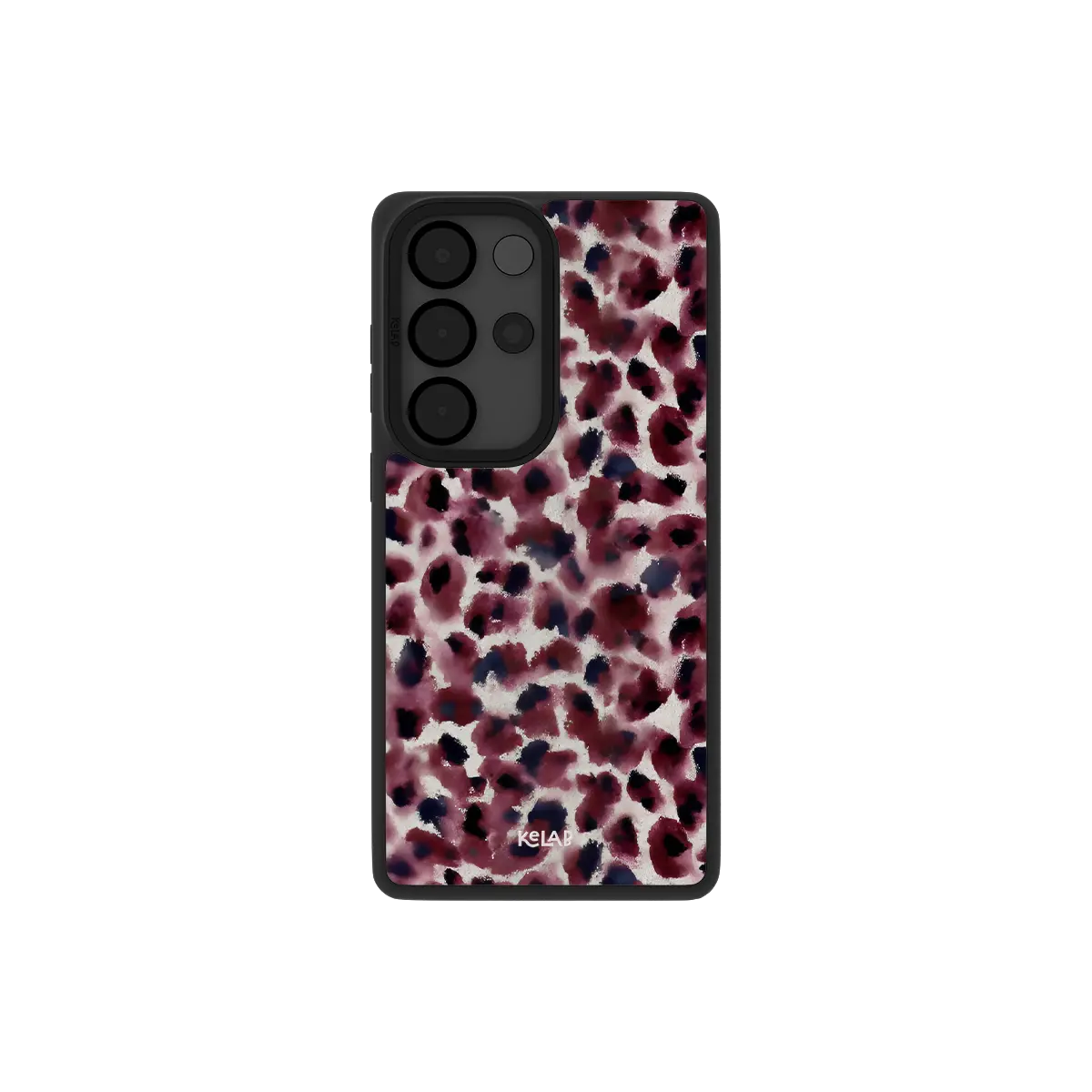 Bitten | Dark Red Cheetah Print Samsung Phone Case