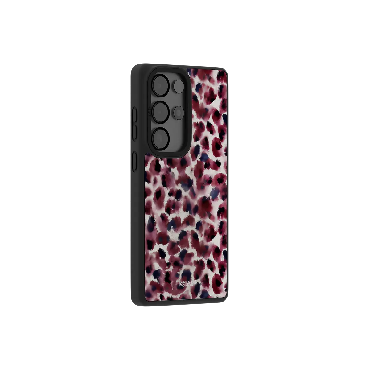 Bitten | Dark Red Cheetah Print Samsung Phone Case