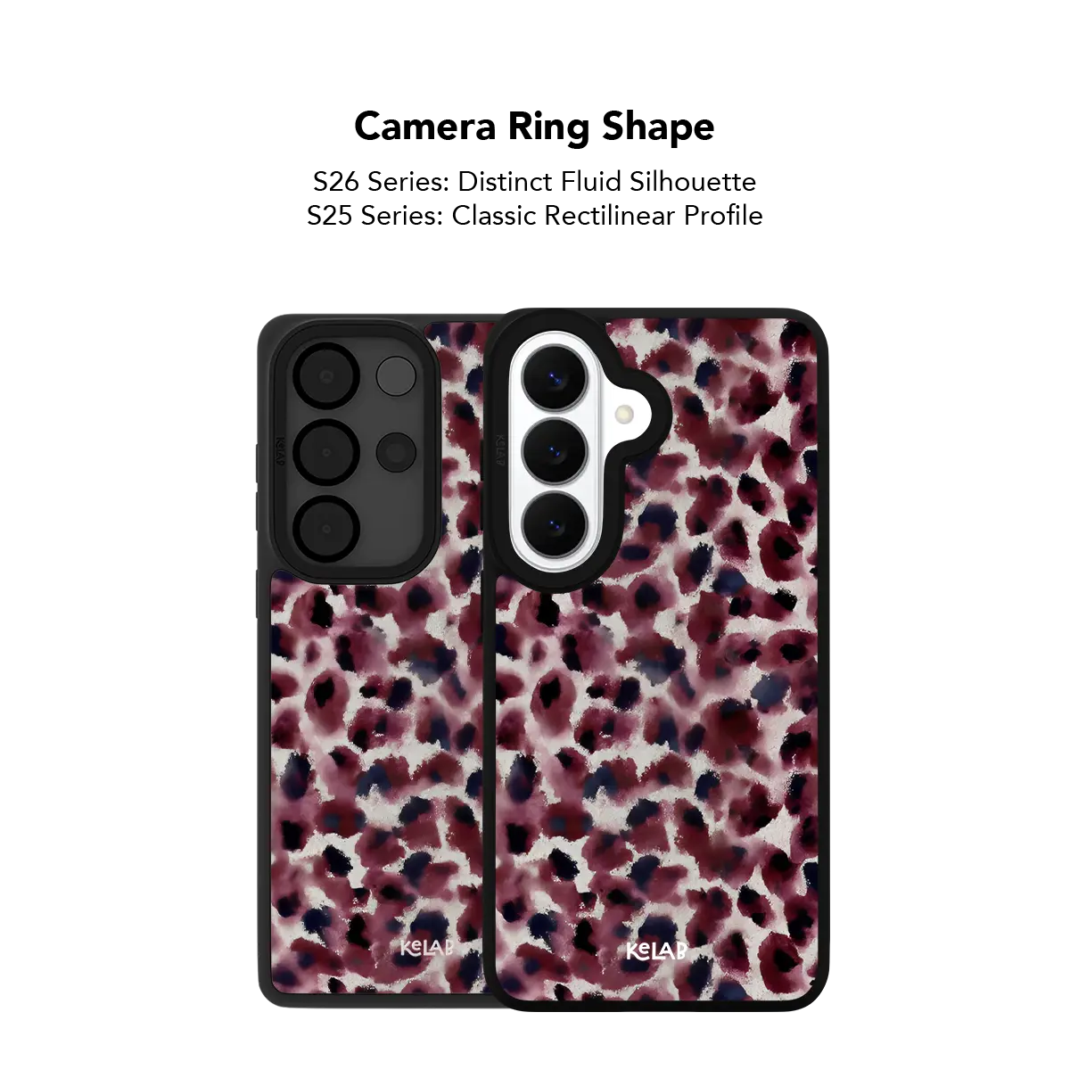 Bitten | Dark Red Cheetah Print Samsung Phone Case