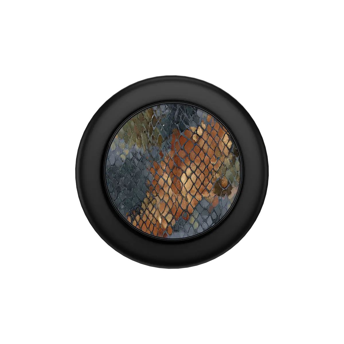Dragon Scale | Brown Snakeskin Print MagSafe Phone Grip